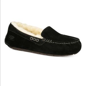 UGG Ansley Moccasin Slippers - Black